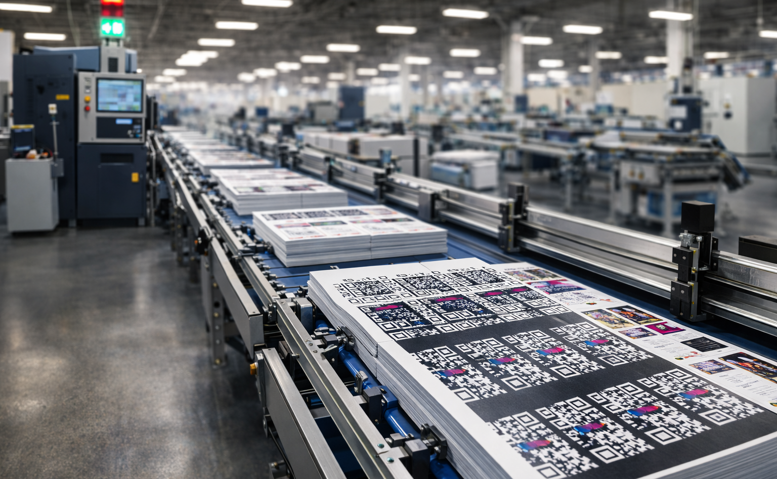 Industrial print machine